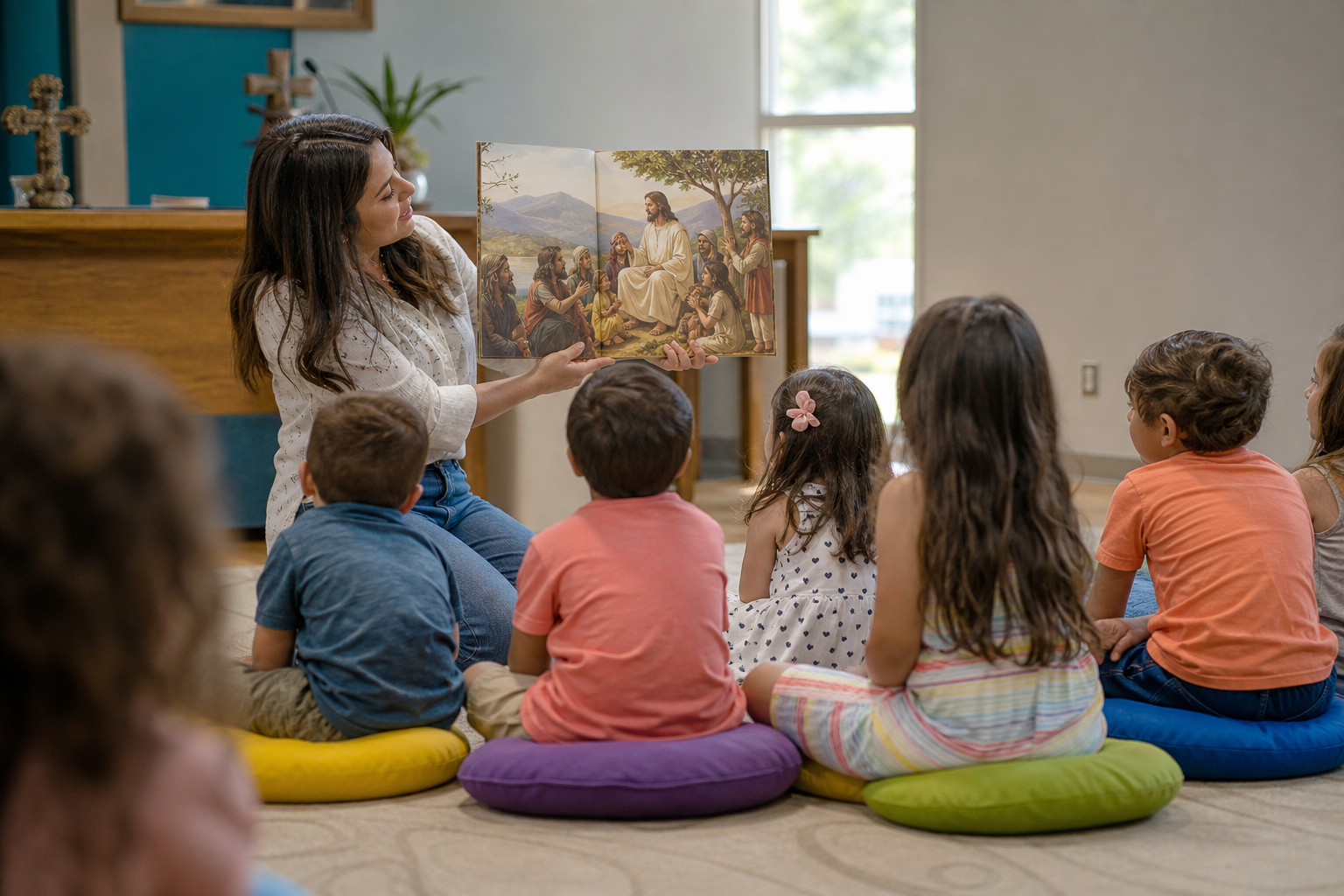 Kindergottesdienst – Biblische Geschichte vorlesen