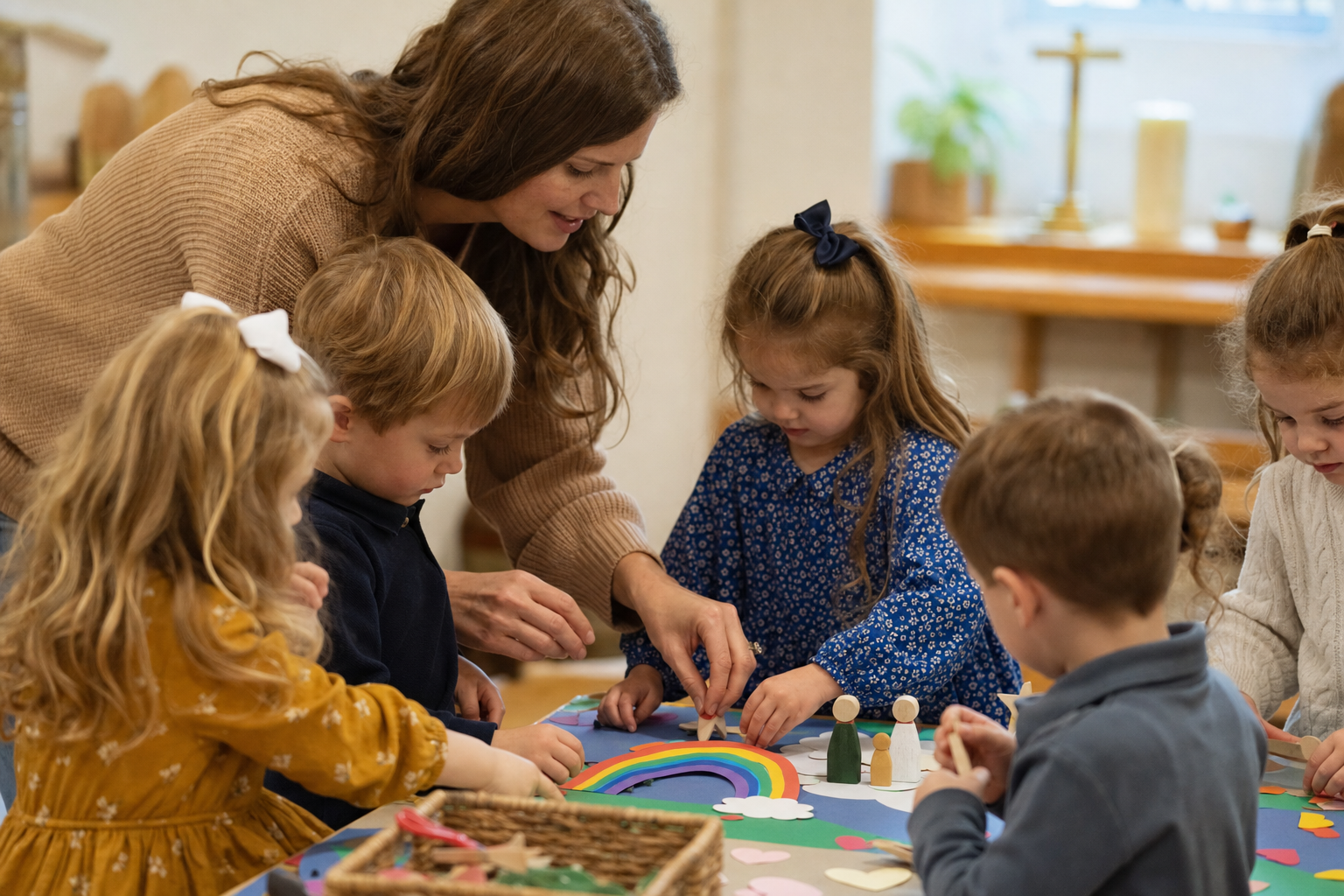 Kindergottesdienst – Kreatives Basteln